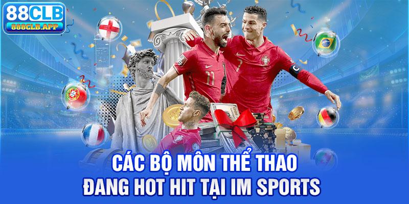 Các bộ môn thể thao đang hot hit tại IM Sports