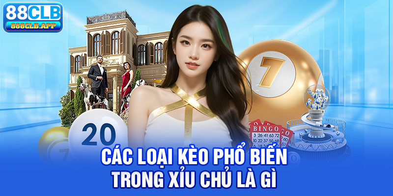 Các loại kèo phổ biến trong xỉu chủ là gì